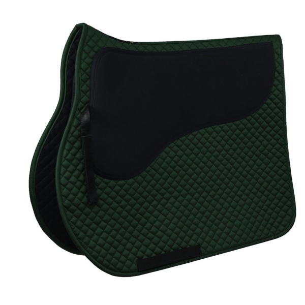 EQUEST Schabracke cotton.Classic Anti-Shock in bottle green Freisteller