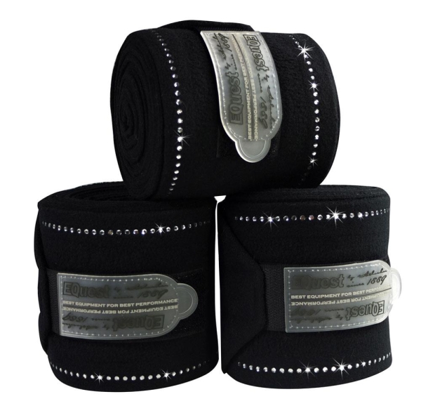Alpha Fleece Bandage Crystal - 4er Set